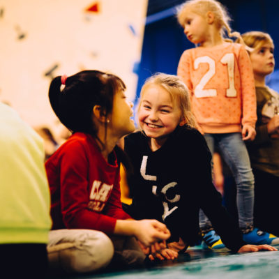 Kinderfeestje boulderhal roest